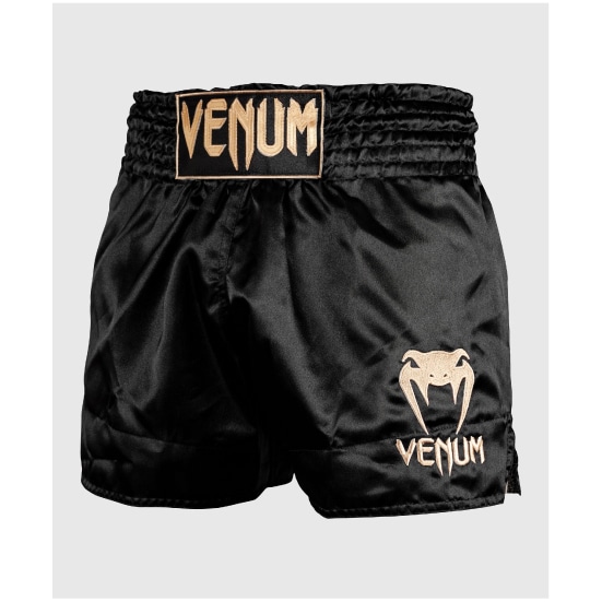 VENUM ヴェナム ムエタイショーツ CLASSIC - ブラック/ゴールド ベナム VENUM-03813-126