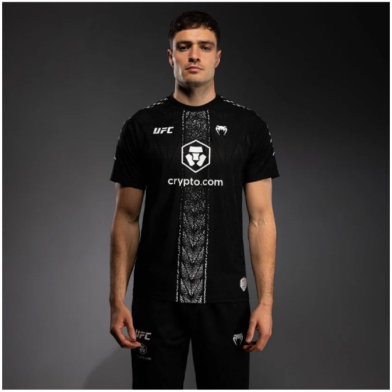 VENUM ヴェナム UFC Zenith by Venum Authentic Fight Night ウォークアウトジャージ オフィシャル メンズ - ブラック ベナム VNMUFC-00479-108