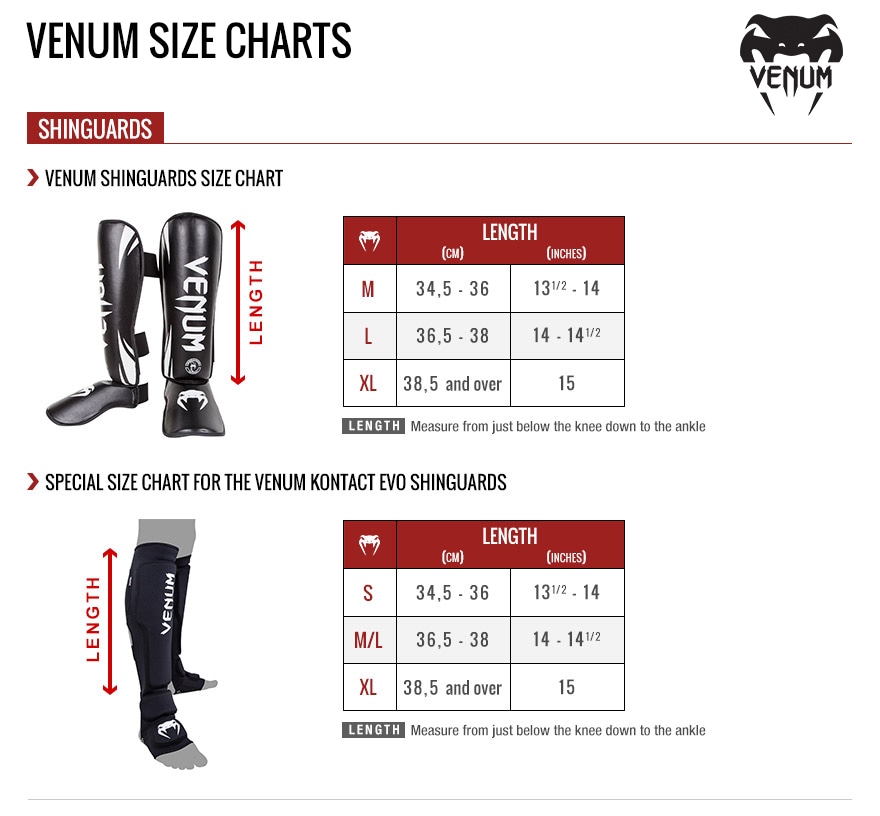 VENUM ヴェナム ELITE EVOシンガード - ブラック/ブラック レガース