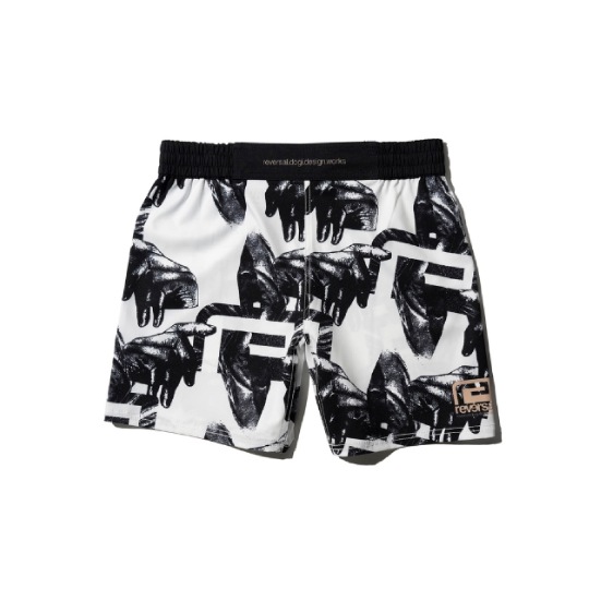 リバーサル reversal ANSWER SIGN FIGHT SHORTS （SHORT LENGTH