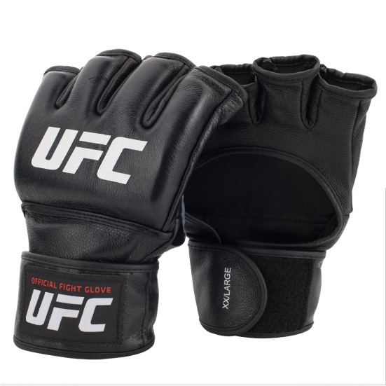 UFC ユーエフシー UFC オフィシャルファイトグローブ Sサイズ オープンフィンガー BLACK ブラック 黒 UHK-69908