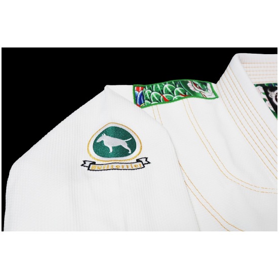 ブルテリア bjk-006 BULL TERRIER 柔術衣 Houou R 白 | BULL