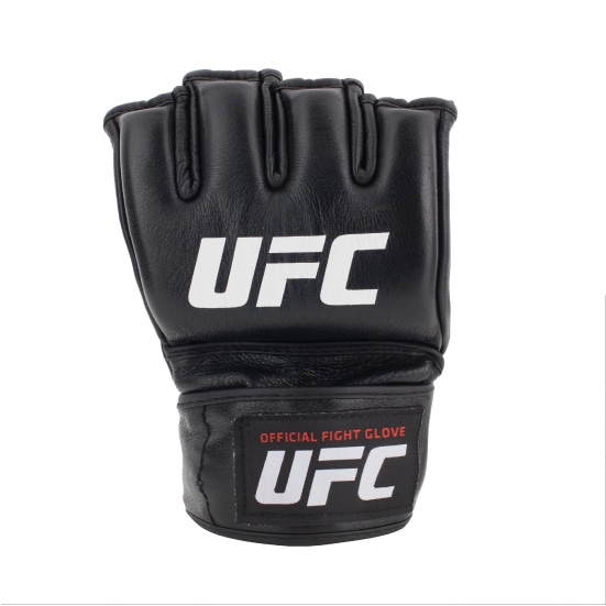 UFC ユーエフシー UFC オフィシャルファイトグローブ Mサイズ オープンフィンガー BLACK ブラック 黒 UHK-69909