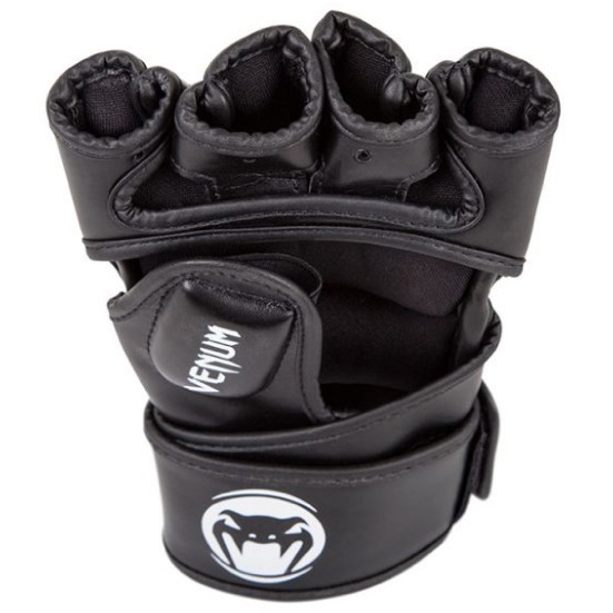 VENUM ヴェナム IMPACT MMA グローブ - SKINTEX レザー - ブラック ベナム EU-VENUM-0123