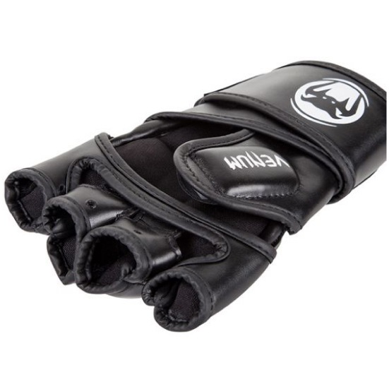 VENUM ヴェナム IMPACT MMA グローブ - SKINTEX レザー - ブラック ベナム EU-VENUM-0123