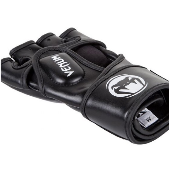 VENUM ヴェナム IMPACT MMA グローブ - SKINTEX レザー - ブラック ベナム EU-VENUM-0123