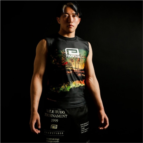 リバーサル reversal RESORT SLEEVELESS RASH GUARD