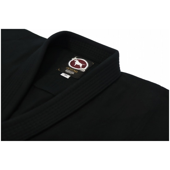 ブルテリア bjk-502 BULL TERRIER 柔術衣 ウルトラライトZeroR 黒