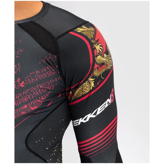 VENUM ヴェナム x TEKKEN 8 - Marshall Law ラッシュガード - ブラック