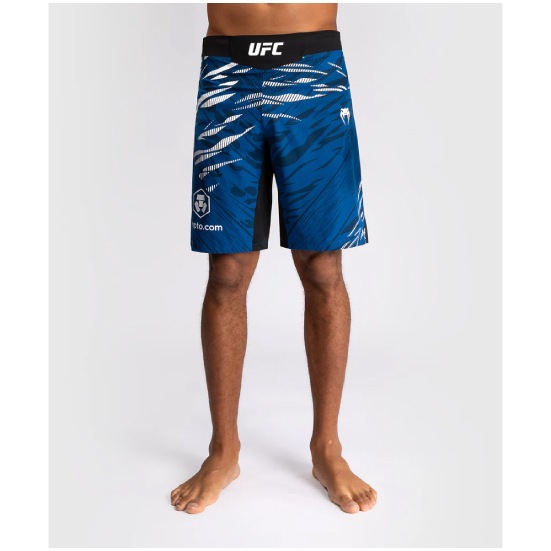VENUM ヴェナム UFC Fusion by Venum Authentic Fight Night ファイトショーツ - ロングフィット - ブルー ベナム VNMUFC-00326-004