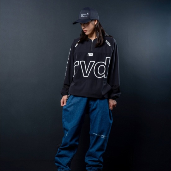 リバーサル reversal rvddw 4WAY HALF ZIP DRY LONG TEE | reversal