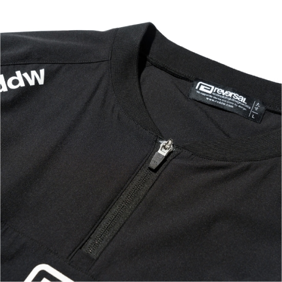 リバーサル reversal rvddw 4WAY HALF ZIP DRY LONG TEE | reversal