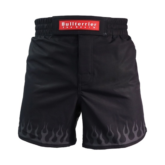 ブルテリア bj-302 BULL TERRIER ファイトショーツ Short Fire 黒