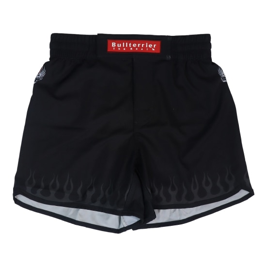 ブルテリア bj-302 BULL TERRIER ファイトショーツ Short Fire 黒