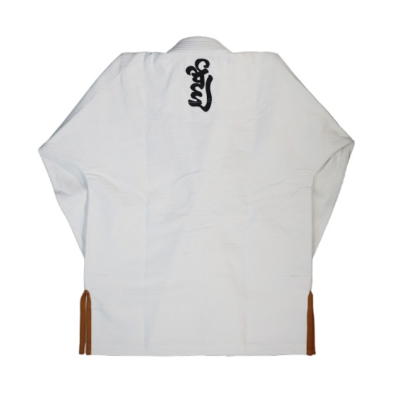 ブルテリア bjk-010 BULL TERRIER 柔術衣 Torah 白