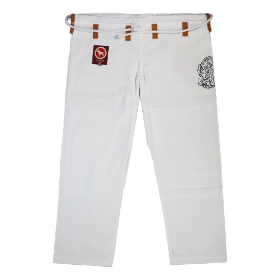 ブルテリア bjk-010 BULL TERRIER 柔術衣 Torah 白