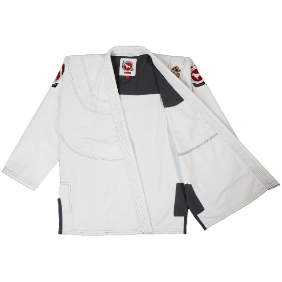 ブルテリア bjk-120 BULL TERRIER 柔術衣 Joker R 白