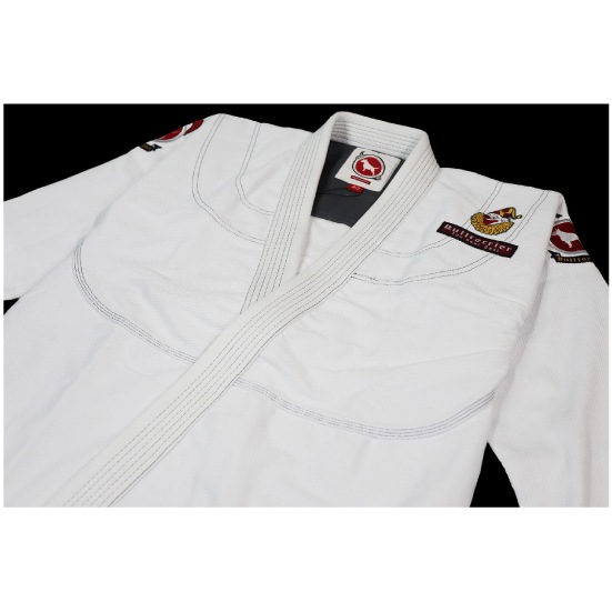 ブルテリア bjk-120 BULL TERRIER 柔術衣 Joker R 白