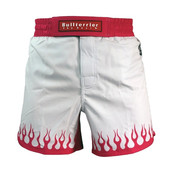 ブルテリア bj-303 BULL TERRIER ファイトショーツ Short Fire 白