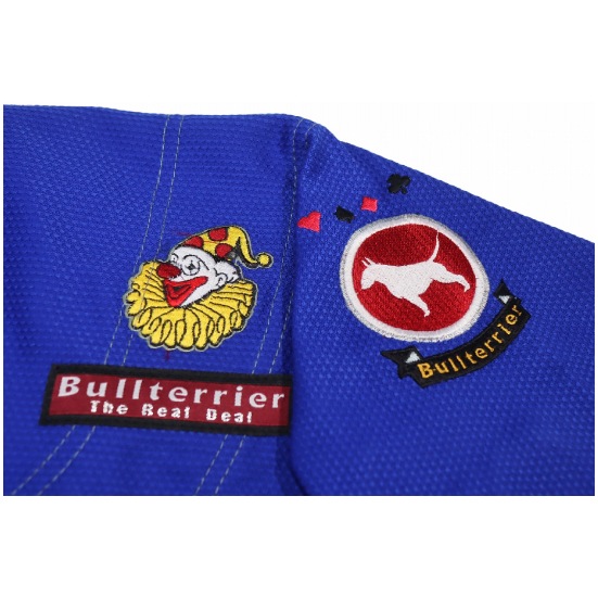 ブルテリア bjk-121 BULL TERRIER 柔術衣 Joker R 青