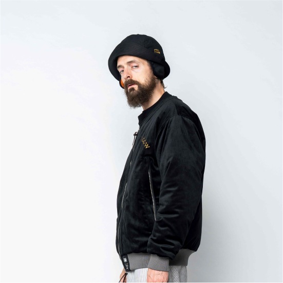 リバーサル reversal EAR MUFFS BACKET HAT