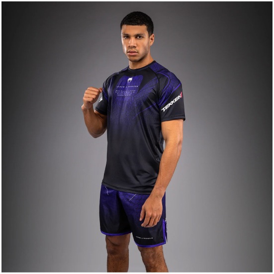 VENUM ヴェナム x TEKKEN 8 ドライテックTシャツ - カズヤ - ブラック