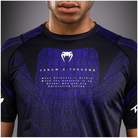 VENUM ヴェナム x TEKKEN 8 ドライテックTシャツ - カズヤ - ブラック