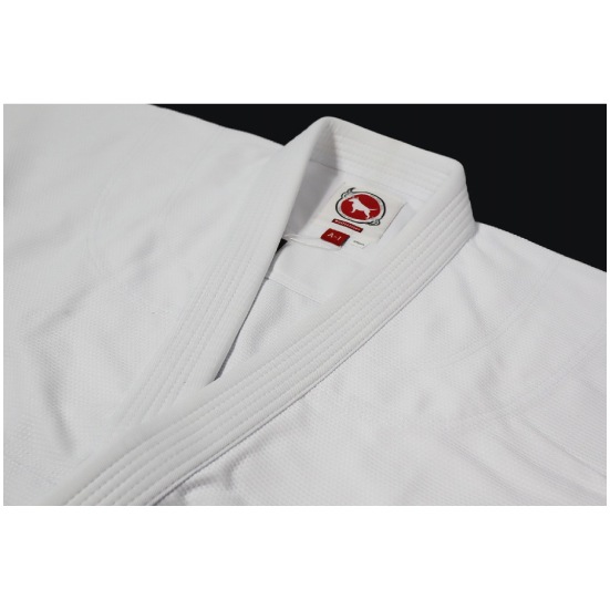 ブルテリア bjk-117 BULL TERRIER 柔術衣 MedLight Zero 白