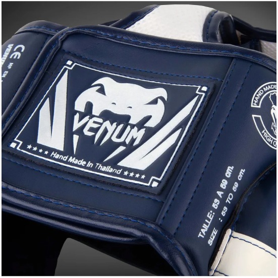 VENUM ヴェナム ELITE ヘッドギア - ホワイト/ネイビーブルー ベナム