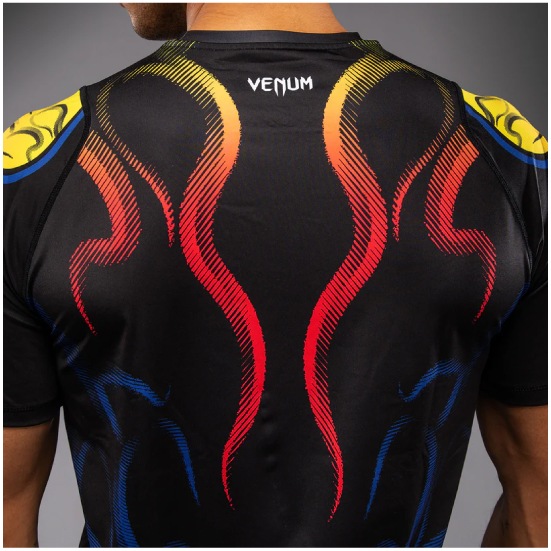 VENUM ヴェナム x TEKKEN 8 ドライテックTシャツ ヨシミツ - ブラック/オレンジ ベナム VENUM-06203-112