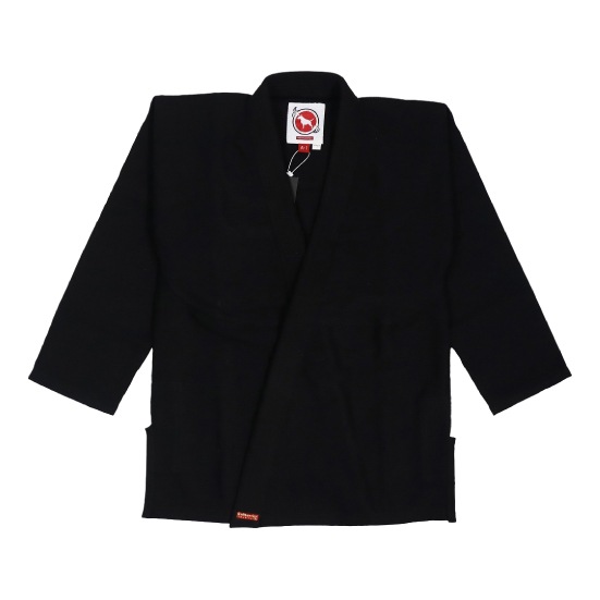 ブルテリア bjk-119 BULL TERRIER 柔術衣 MedLight Zero 黒