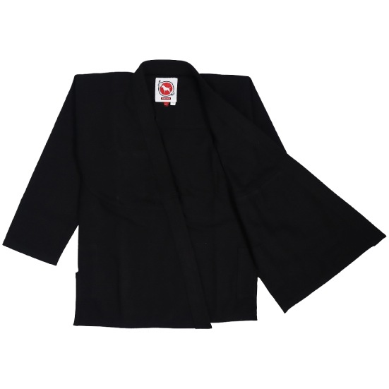 ブルテリア bjk-119 BULL TERRIER 柔術衣 MedLight Zero 黒