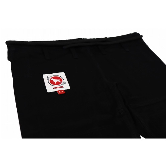 ブルテリア bjk-119 BULL TERRIER 柔術衣 MedLight Zero 黒