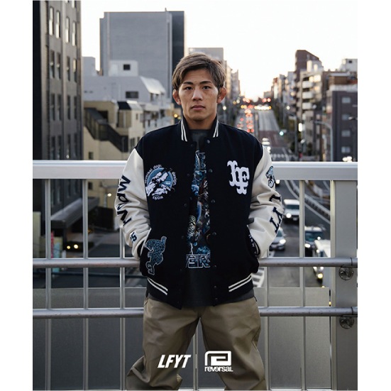 リバーサル reversal LFYT × reversal STADIUM JACKET