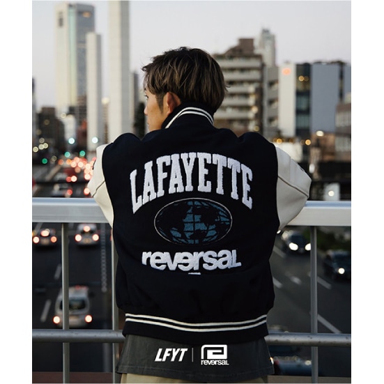 リバーサル reversal LFYT × reversal STADIUM JACKET