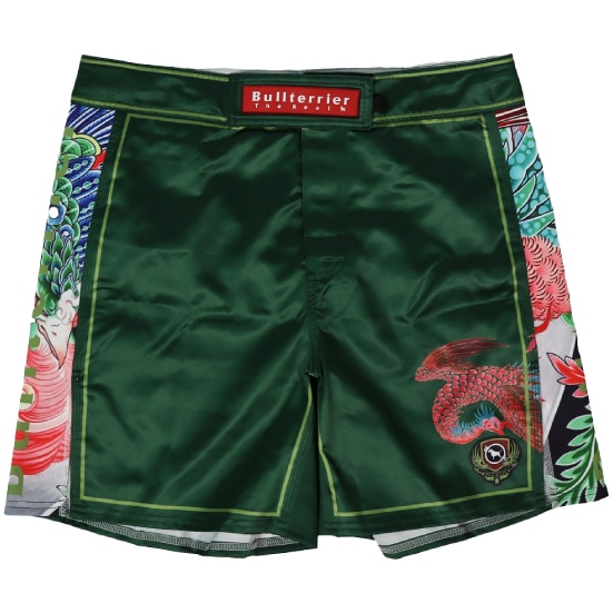 ブルテリア bj-265 BULL TERRIER ファイトショーツ Houou 緑 | BULL