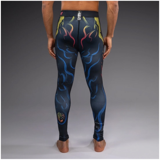 VENUM ヴェナム x TEKKEN 8 スパッツ - ヨシミツ - ブラック/オレンジ