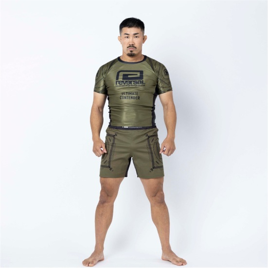 リバーサル reversal MANDALAS SHORT RASH GUARD