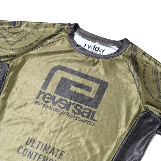 リバーサル reversal MANDALAS SHORT RASH GUARD