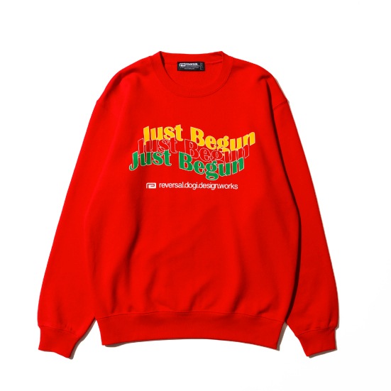 リバーサル reversal JUST BEGUN SWEAT CREW NECK | reversal