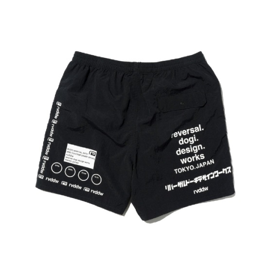 リバーサル reversal MULTI LOGO NYLON SHORTS | reversal