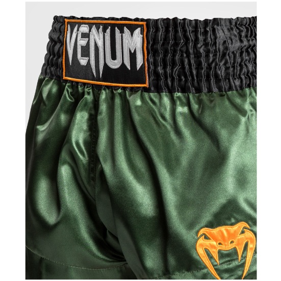 VENUM ムエタイショーツ ブラック/グリーン XS VENUM ムエタイショーツ ブラック/グリーン XS VENUM ムエタイ