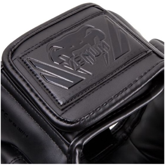 VENUM ヴェナム ELITE IRONヘッドギア - ブラック/ブラック