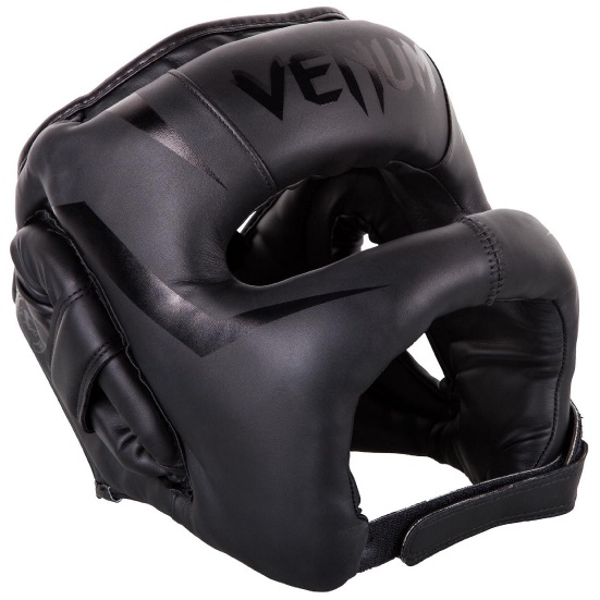 Venum ヘッドギア ブラック 合成皮革 1a6c25a58cea351658dba292d8f621