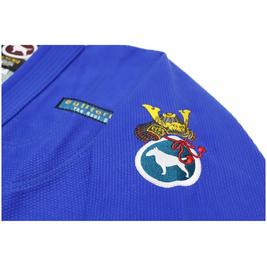 ブルテリア bjk-027 BULL TERRIER 柔術衣 KarajishiR 青