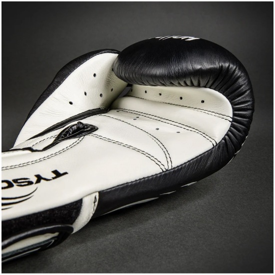 VENUM ヴェナム Giant 2.0 Mike Tyson Pro ボクシンググローブ - ディープブラック / オプティカルホワイト ベナム VENUM-05984-108