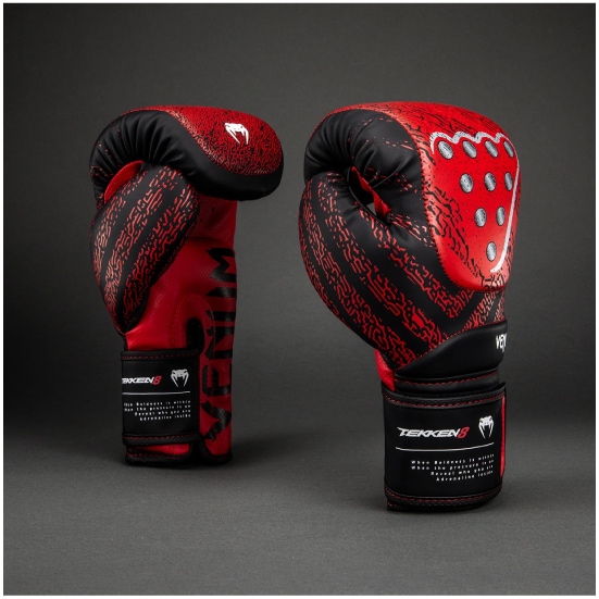 VENUM ヴェナム x TEKKEN 8 ボクシンググローブ - カズヤ - レッド