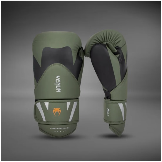 VENUM ヴェナム CHALLENGER 4.0 ボクシンググローブ - カーキ/ブラック