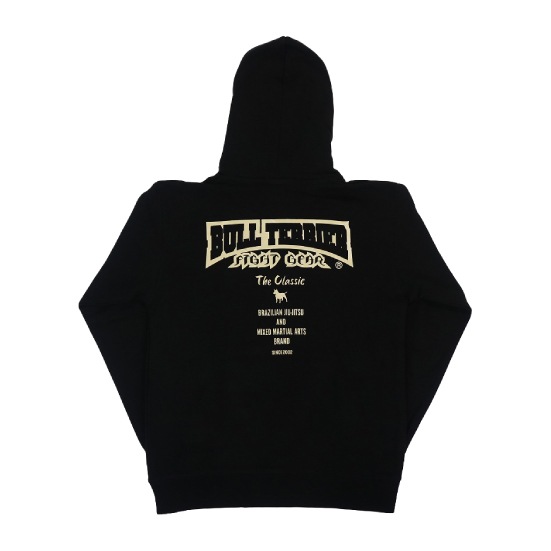 ブルテリア bj-3619 BULL TERRIER フードパーカー Classic Logo 黒
