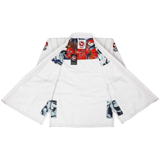 ブルテリア bjk-043 BULL TERRIER 柔術衣 AshuraR1.5 白 | BULL